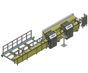 PVC pipe packaging line