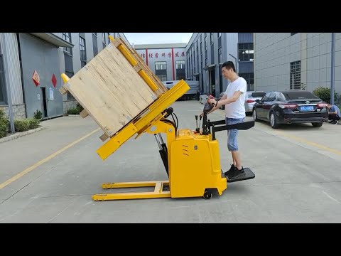 moblie pallet filpper, mobile pallet changer by Chinese manufacturer