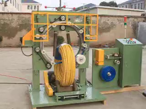 hose packing machine &amp; pipe wrapping machine