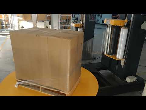 pallet wrapper with weigh scale