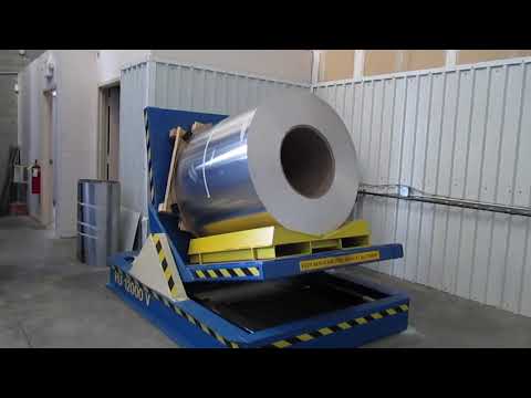 Coil Upender HU12000V 12,000lb 60” Max O.D.