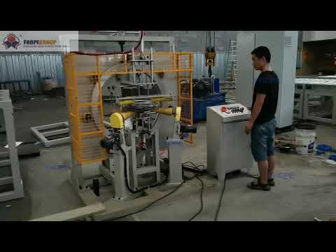 Hose wrapping machine by film