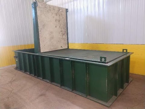 20,000 LBS x 76&quot; x 70&quot; ZWACK MODEL#F-20 HYDRAULIC UPENDER: STOCK #12659