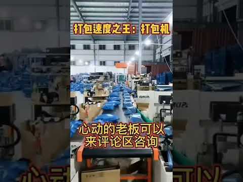 Auto bagger auto packing machine for e-commerce drop shipping business