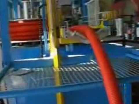 Automatic Hose Coil Making and Wrapping Machine