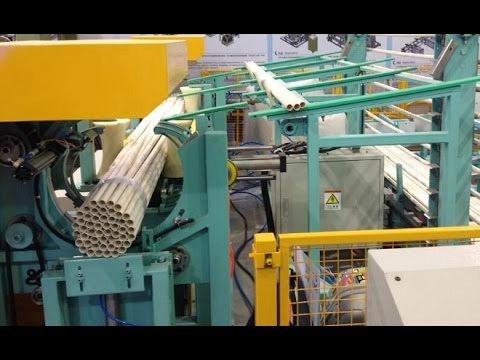 Automatic pvc pipe bundling machine and banding machine