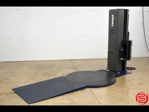 Lantech Q-3965 Semi-Automatic Stretch Wrapper Pallet Wrapper