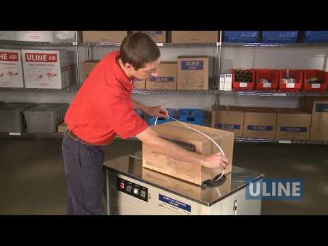 How to Set Up &amp; Operate Uline H-959 Poly Strapping Machine