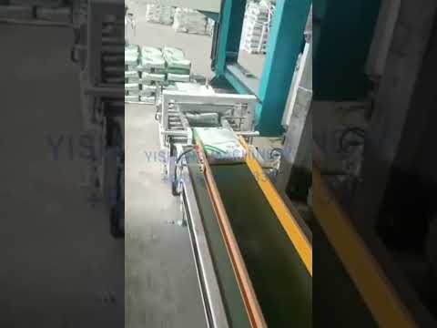 Automatic packing line gantry palletizing machine automatic pallet stacker bag palletizer