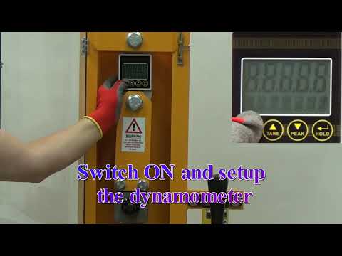 Tensile Testing Machine - Steel Strapping Joint Tear Test / Trhací stroj
