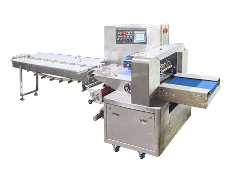 horizontal 350X Triple servo Charging cable data cable flow packing machine