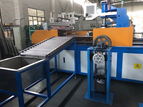 Wire and cable coling and packing machine