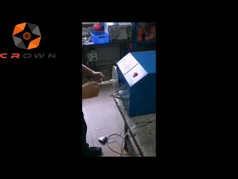 Cable Coil Winding and Rubber Band Packing Machine