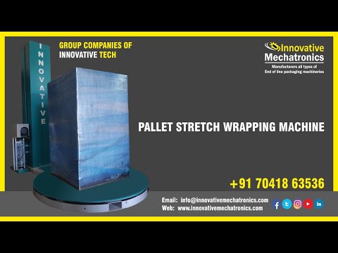 pallet wrapping machine exporter | pallet wrapper machine | semi-automatic pallet stretch wrap