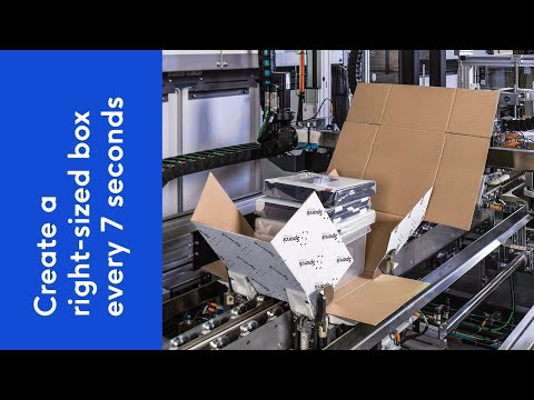 CVP Impack: automated packaging machine for fit-to-size boxes - Sparck Technologies