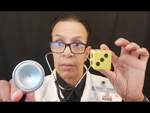 🥼🩺 ASMR Hospital ER Doctor Exam | Cranial Nerve Exam | Full Body Exam