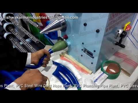 Automatic PVC Transparent Garden Pipe Air Sealing Machine