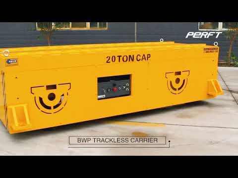 Industrial Transfer Car Transfer Cart With Coil Upender Steerable Transfer Wagon BWP 20T