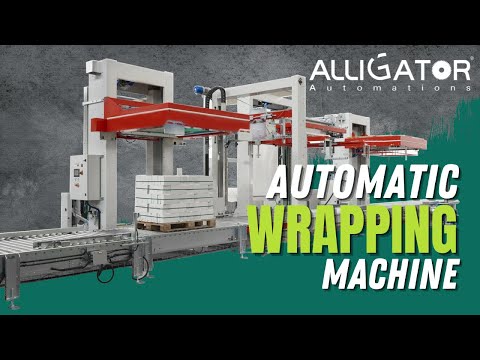 Automatic Wrapping system and Strapping machine for Battery Pallet