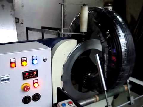 Coil wrapping machine , drip pipes wrapping machine, tyre wrapping machine, binding wire