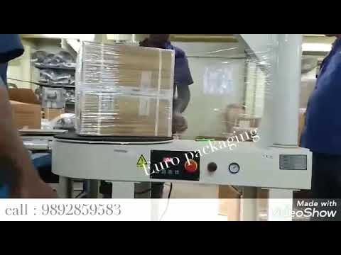 Stretch wrapping machine,