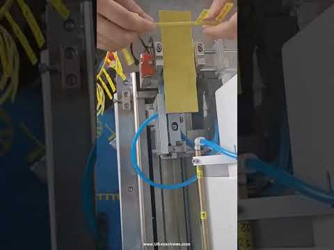 Internet cable wire labeling machine semi automatic cable label folding machine