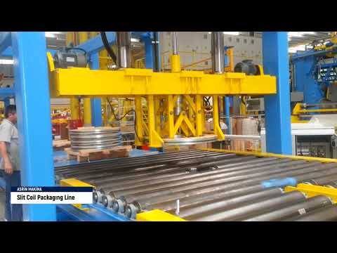 Slit Coil Packaging Line ( Bant Paketleme Hattı) Asrin Makina