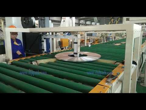 Automatic conveyor strapping machine | SHJLPACK