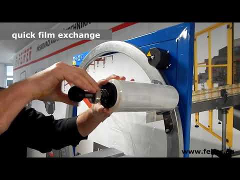 FEIFER – Horizontal stretch foil wrapping machine EXR WrapMate EN
