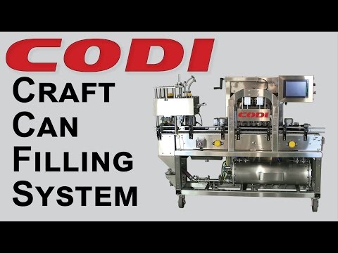 Micro Canning Line - Codi Craft Can Filling System