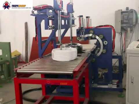 Automatic hose packing machine