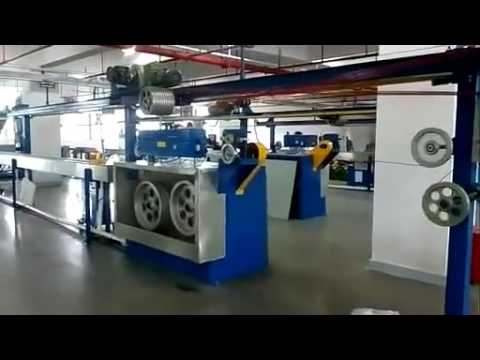 cable coiling and packing machine