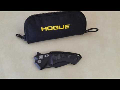 Hogue limited edition X5 flipper with black G Mascus insert