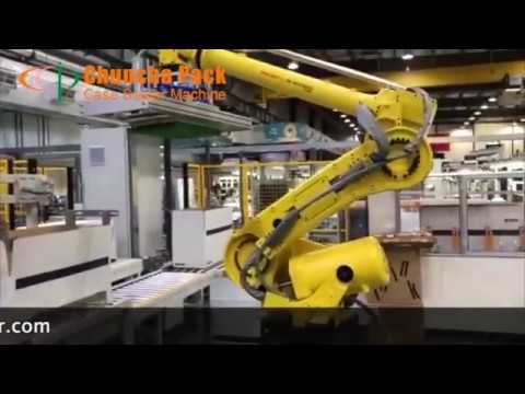 Automatic Packaging Line- Carton erector- Filling- Case sealer machine-Palletizing (2020)