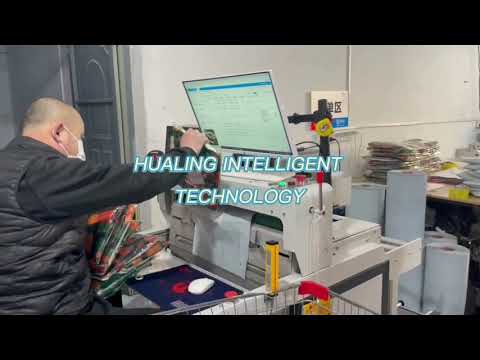 Autobag bagging machine with computer and label printer online,WhatsApp:0086-15990771863