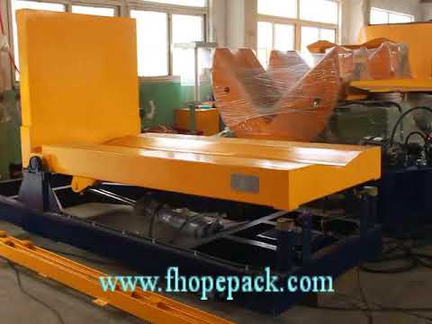 Hydraulic 90 º coil tilter with adjustable working table