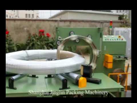 Automatic LRPC wire coil packing machine