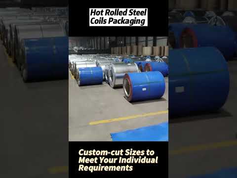 Hot Rolled Steel Coils Packaging