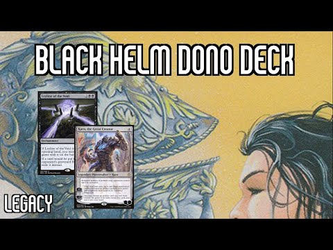 One-Turn-Kill Helm Combo?! | Black Helm Dono Deck | Legacy | MTGO