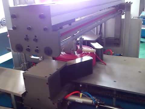 Automatic cable winding machine and packing machine