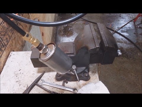 How to replace, fix or repair a steel or nylon gas fuel line leak