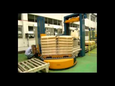 Automatic Corrugated pallet strapping machine