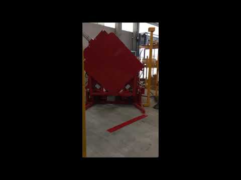 Pallet exchanger - TOPPY V-SHAPE (with rope switch)