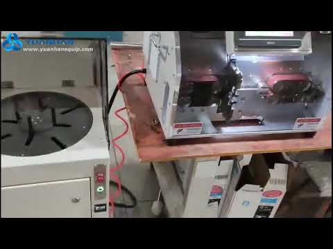 Fully Automatic Cable Cutting and Stripping Machine Working with Cable Coiling Machine
