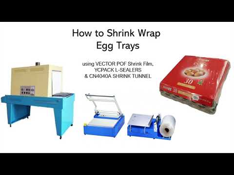 How to Shrink Wrap Egg Trays