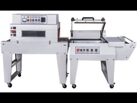 450L semi auto L shape shrink wrapper easy operation shrink wrap machine shrink packaging machine