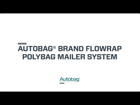 AUTOBAG® Brand FloWrap Polybag Mailer System