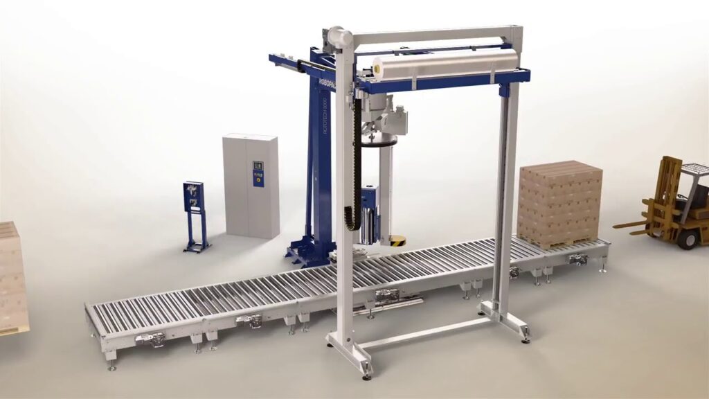 “Automatic Arm Stretch Wrapping Machine”