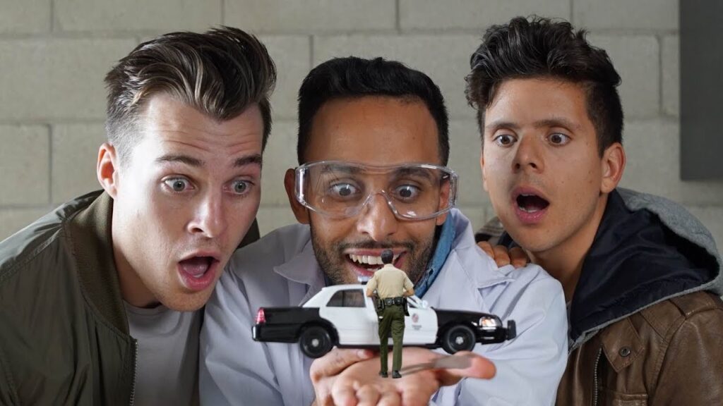 “The Shrinking Machine: Hilarious Skit with Anwar Jibawi & Rudy Mancuso”