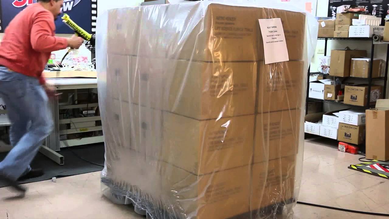 Shrink Wrapping Pallets With Heat Wrapping Machine shrink-wrapping-pallets-with-heat-wrapping-machine